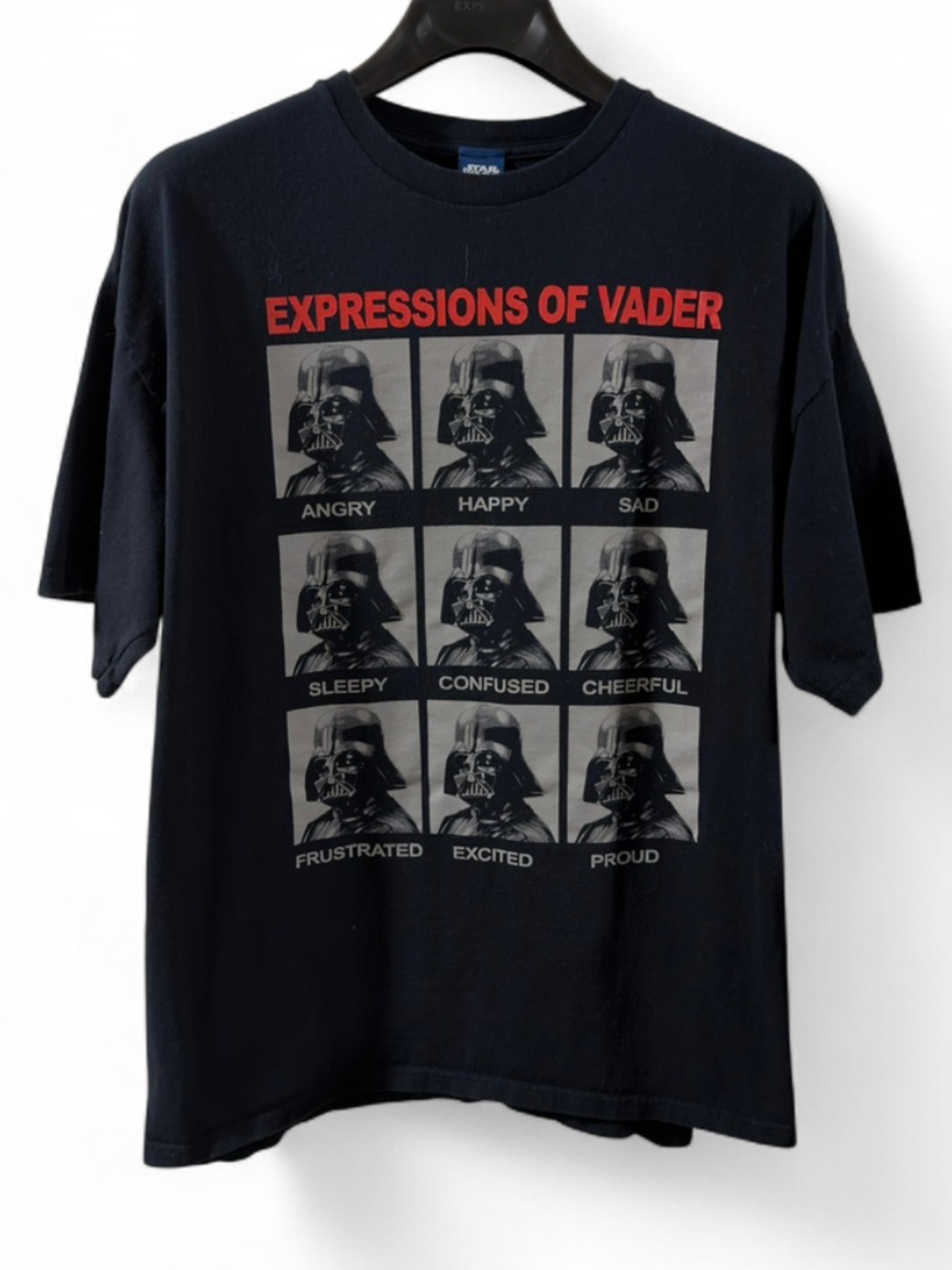 Y2K Star Wars Darth Vader Graphic T-shirt Size Men’s XL